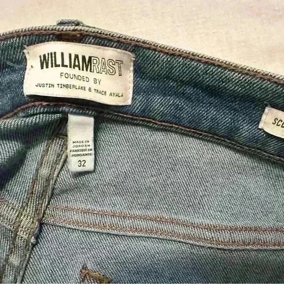 William Rast /Justin Timberlake Sculpted Highrise Jeans Size 32/14 - Picture 6 of 8